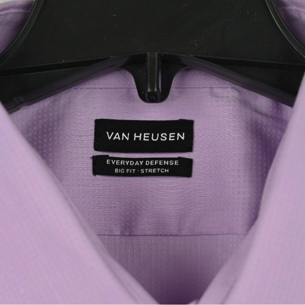 Van Heusen Lavender Button-Up Shirt